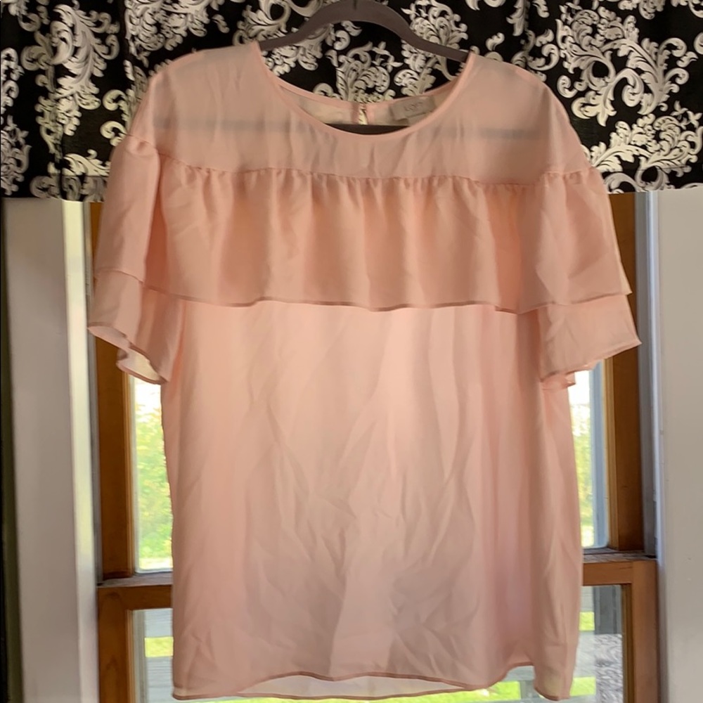 Loft Blouse Blush XL